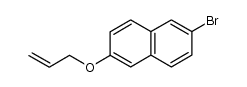 6-Bromo-2-(2-propenyloxy)naphthalene structure