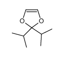 2,2-di(propan-2-yl)-1,3-dioxole Structure