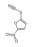 (5-nitrofuran-2-yl) thiocyanate Structure