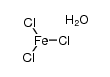 iron(III) chloride monohydrate Structure