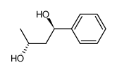 (1R,3R)-1-phenyl-1,3-butanediol结构式