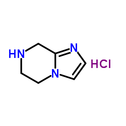 5,6,7,8-tetrahydroimidazo[1,2-a]pyrazine hydrochloride Structure