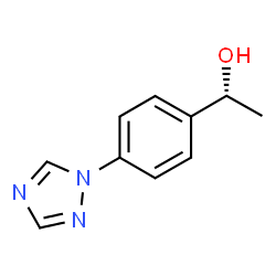 (1R)-1-[4-(1H-1,2,4-Triazol-1-yl)phenyl]ethanol Structure