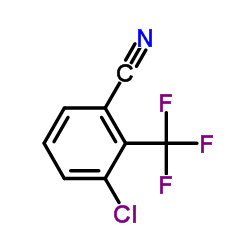 3-Chloro-2-(trifluoromethyl)benzonitrile Structure