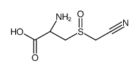 ALANINE, 3-(CYANOMETHYLSULFINYL)-, L-结构式