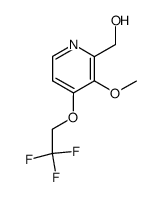 2-PYRIDINEMETHANOL, 3-METHOXY-4-(2,2,2-TRIFLUOROETHOXY)- picture