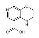 2,3-Dihydro-1H-pyrido[3,4-b][1,4]oxazine-8-carboxylic acid Structure