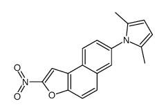 2,5-dimethyl-1-(2-nitrobenzo[e][1]benzofuran-7-yl)pyrrole Structure