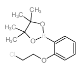 2-[2-(2-氯-乙氧基)-苯基]-4,4,5,5-四甲基-[1,3,2]二噁硼烷图片