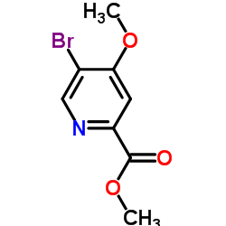 Methyl 5-bromo-4-methoxypicolinate structure