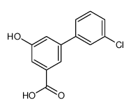 3-(3-chlorophenyl)-5-hydroxybenzoic acid Structure