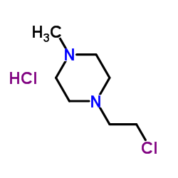 1-(2-Chloroethyl)-4-methylpiperazine hydrochloride Structure