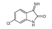 6-chloro-3-iminoindolin-2-one Structure