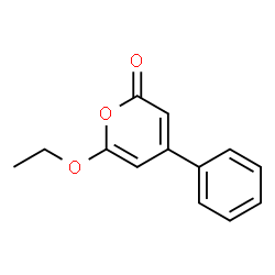 2H-Pyran-2-one,6-ethoxy-4-phenyl-(9CI) structure