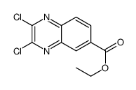 ethyl 2,3-dichloroquinoxaline-6-carboxylate结构式