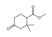 methyl 2,2-dimethyl-4-oxocyclohexanecarboxylate Structure