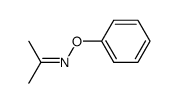 2-propanone O-phenyloxime Structure