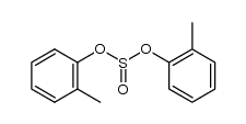 sulfurous acid di-o-tolyl ester Structure