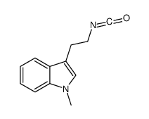 3-(2-isocyanatoethyl)-1-methyl-1H-indole Structure