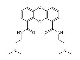 N,N-bis<2-(dimethylamino)ethyl>dibenzo<1,4>dioxin-1,9-dicarboxamide Structure