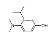 4-Dimethylamino-3-isopropyl-phenol Structure