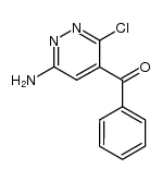 (6-amino-3-chloro-4-pyridazinyl) phenyl ketone结构式