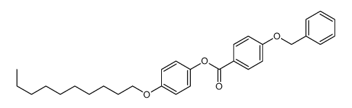 (4-decoxyphenyl) 4-phenylmethoxybenzoate Structure