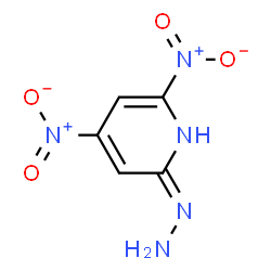 2(1H)-Pyridinone,4,6-dinitro-,hydrazone(9CI) Structure