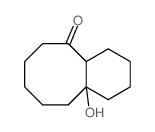 5(1H)-Benzocyclooctenone,decahydro-10a-hydroxy- structure