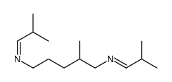 2-methyl-N-[4-methyl-5-(2-methylpropylideneamino)pentyl]propan-1-imine Structure