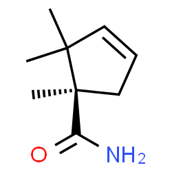 3-Cyclopentene-1-carboxamide,1,2,2-trimethyl-,(1R)-(9CI) Structure