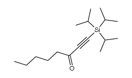 1-(triisopropylsilyl)oct-1-yn-3-one Structure