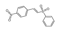 (E)-1-nitro-4-(2-(phenylsulfonyl)vinyl)benzene结构式