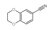 1,4-苯二氧杂环乙烷-6-腈结构式