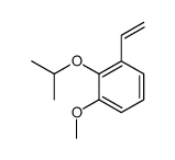 2-Isopropoxy-1-methoxy-3-vinylbenzene结构式