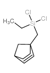 [(5-双环[2,2,1]庚基-2-烯)乙基]甲基二氯硅烷结构式