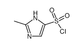 2-methyl-4(5)-chlorosulfonylimidazole结构式