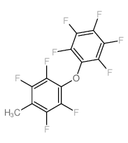 Ether,pentafluorophenyl 2,3,5,6-tetrafluoro-p-tolyl (8CI)结构式
