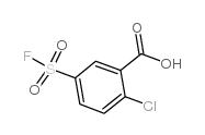 2-CHLORO-5-(FLUOROSULFONYL)BENZOIC ACID picture