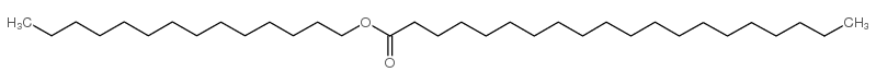 tetradecyl icosanoate Structure