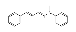 cinnamaldehyde-(methyl-phenyl-hydrazone)结构式