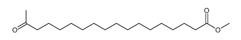 17-Ketostearic acid methyl ester structure