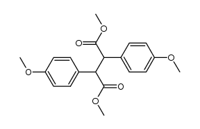 2,3-bis(4-methoxyphenyl)succinate结构式