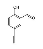 5-乙炔基-2-羟基苯甲醛结构式