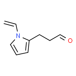 1H-Pyrrole-2-propanal,1-ethenyl-(9CI) structure
