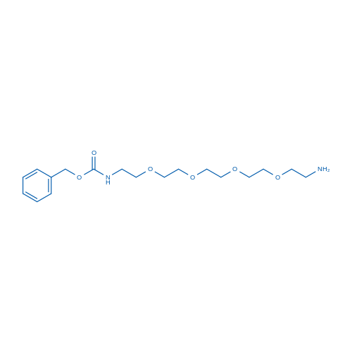 Benzyl (14-amino-3,6,9,12-tetraoxatetradecyl)carbamate picture