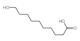 10-hydroxydecanoic acid Structure