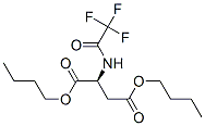 N-Trifluoroacetyl-L-aspartic acid dibutyl ester结构式