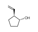 trans-2-ethenylcyclopentanol Structure
