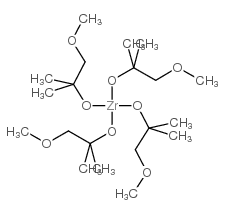zirconium 2-methoxymethyl-2-propoxide结构式